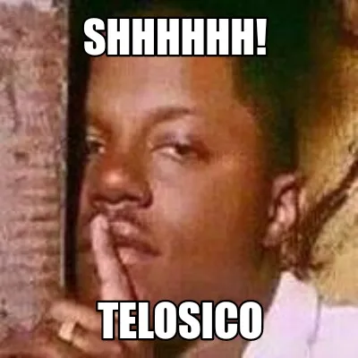 Funny Shhhhhh! Telosico