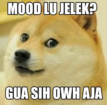 Funny Mood lu jelek? Gua sih owh aja