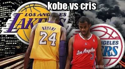 Funny kobe vs cris