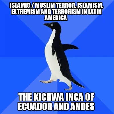 Islamic Muslim Terror Islamism Extremism And Terrorism In Latin America The Kich