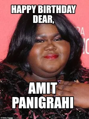 Happy birthday Dear, Amit panigrahi