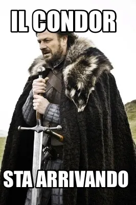 Funny Il condor Sta arrivando