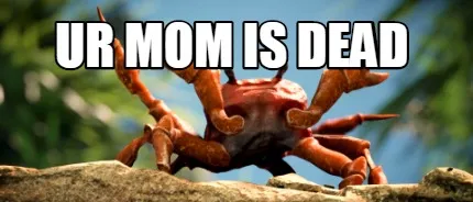 Funny ur mom is dead
