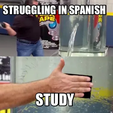 Struggling in Spanish Study