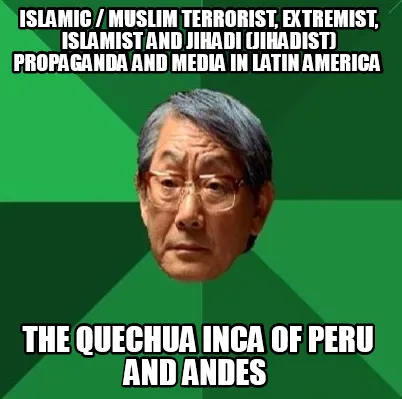 Islamic / Muslim Terrorist, Extremist, Islamist and Jihadi (Jihadist) Propaganda