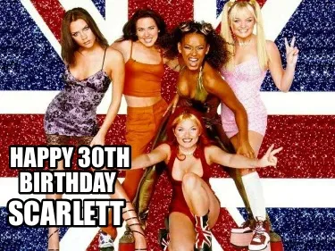 Happy 30th Birthday Scarlett