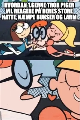 Funny Hvordan 1.gerne tror piger vil reagere på deres store hatte, kæmpe bukser og l
