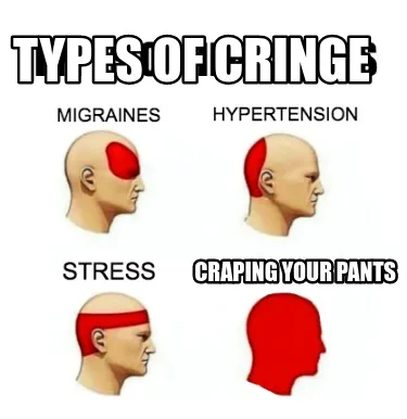 Funny Types of cringe Craping your pants