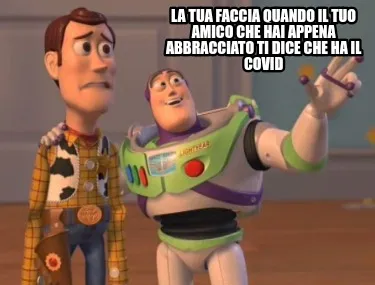 Funny LA TUA FACCIA QUANDO IL TUO AMICO CHE HAI APPENA ABBRACCIATO TI DICE CHE HA IL C