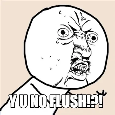 Funny Y U NO Flush!?!