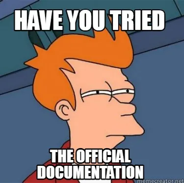 Funny have you tried the official documentation
