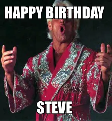 Funny Happy Birthday Steve