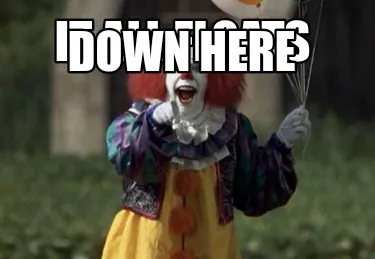 It all floats Down here