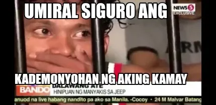 Funny Umiral siguro ang kademonyohan ng aking kamay