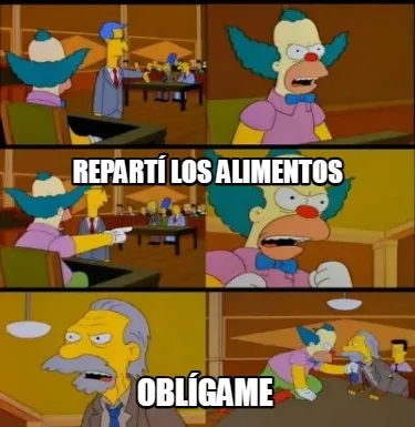 Funny Repartí los alimentos Oblígame