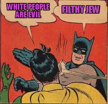 Funny White people are evil Filthy Jew