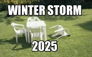 Funny Winter storm 2025