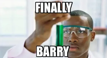 Finally Barry