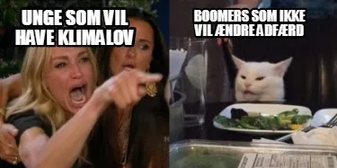 Funny Unge som vil have klimalov Boomers som ikke vil ændre adfærd