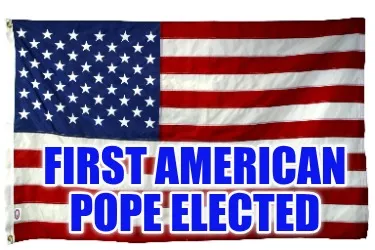 First American Pope Elected