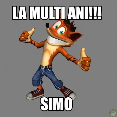 La multi Ani!!! Simo