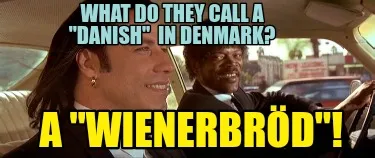 What Do They Call A Danish In Denmark A Wienerbrd