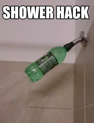 Funny Shower Hack
