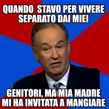 Funny Quando stavo per vivere separato dai miei genitori, ma mia madre mi ha invitata