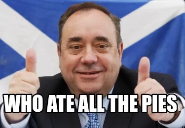 Funny Who ate all the pies