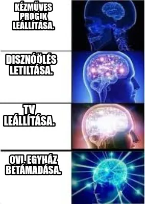 Kzmves Progik Lelltsa. Ovi Egyhz Betmadsa. Disznls Letiltsa. Tv Lelltsa