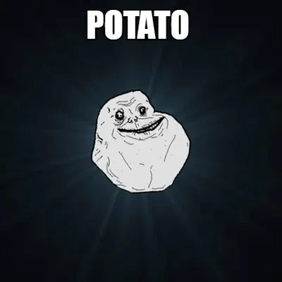 Funny potato