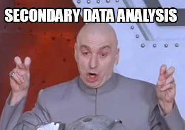 Secondary data analysis