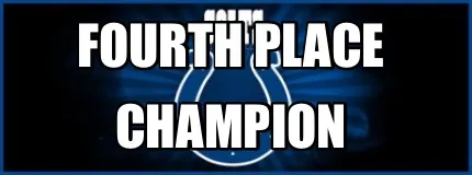 Fourth place Champion