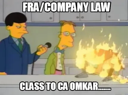 Fra/company law class to ca omkar.......