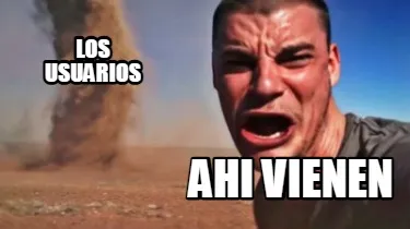 LOS USUARIOS AHI VIENEN