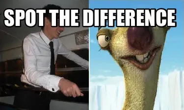 SPOT THE DIFFERENCE