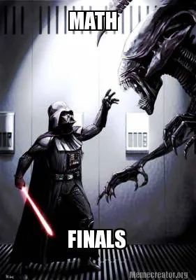 Funny MATH FINALS