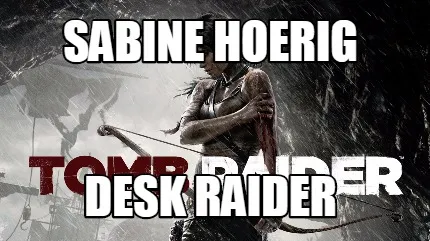 Sabine hoerig Desk raider