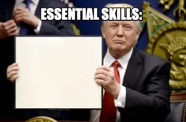 Funny Essential Skills: