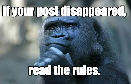 Funny If your post disappeared, read the rules.