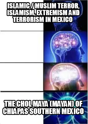 Islamic Muslim Terror Islamism Extremism And Terrorism In Mexico The Chol Maya M