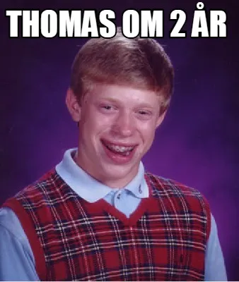 Thomas om 2 år