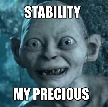 Funny STABILITY MY PRECIOUS
