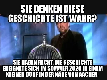 Funny Sie denken diese Geschichte ist wahr? Sie haben recht. Die Geschichte ereignete