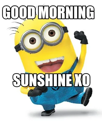 Funny Good Morning Sunshine XO