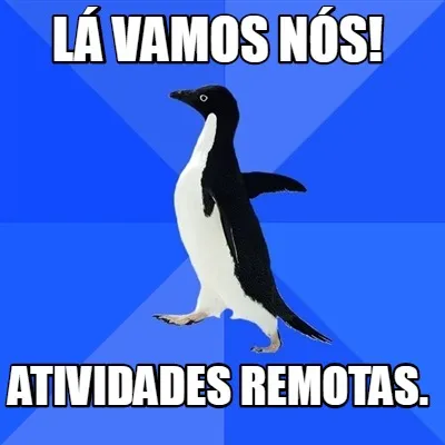 Funny Lá vamos nós! atividades remotas.