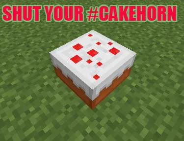 Funny Shut your #cakehorn