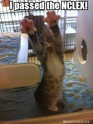I passed the NCLEX!