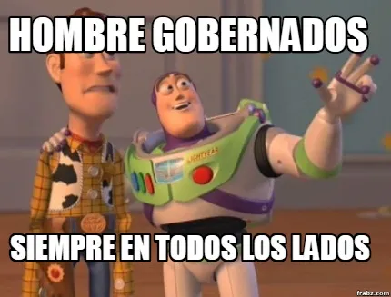 Funny hombre gobernados siempre en todos los lados