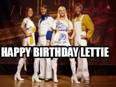 Happy Birthday LEttie